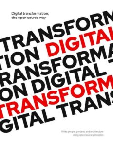 Read more about the article Digital Transformation the Open Source Way