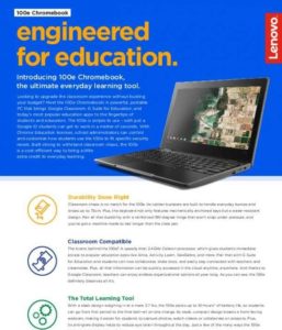 Read more about the article Lenovo 100E Chromebook Datasheet