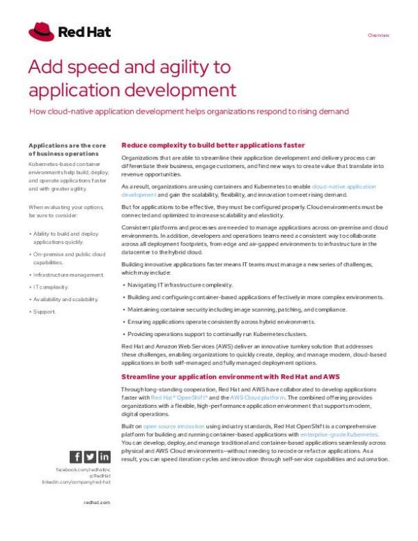 You are currently viewing Add Speed and Agility to Application Development