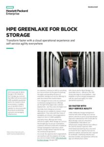 Read more about the article HPE GreenLake for Block Storage