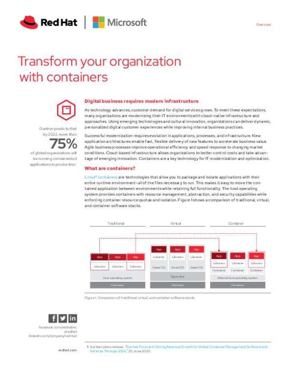 You are currently viewing Transform your Organization with Containers