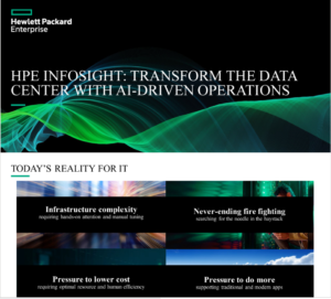 Read more about the article HPE InfoSight: Transform the Data Center with AI-Driven Operations