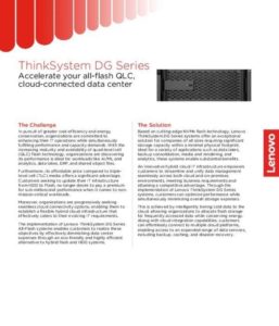 Read more about the article ThinkSystem DG Series