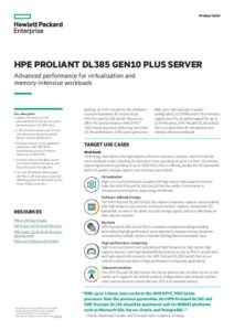 Read more about the article HPE ProLiant DL385 Gen10 Plus Server