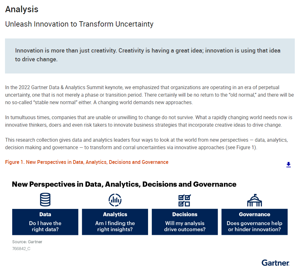You are currently viewing Enable D&A innovation in an era of perpetual uncertainty.