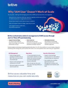 Read more about the article Why ‘IAM User’ Doesn’t Work at Scale