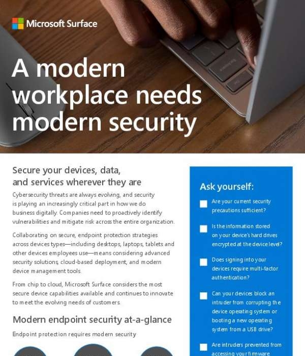 You are currently viewing A Modern Workplace Needs Modern Security