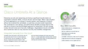 Read more about the article Cisco Umbrella At a Glance