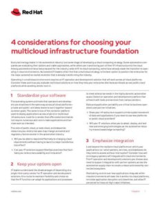 Read more about the article 4 Considerations for Choosing Your Multicloud Infrastructure Foundation