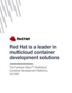 Read more about the article Red Hat is a Leader in Multi-Cloud Container Development Solutions