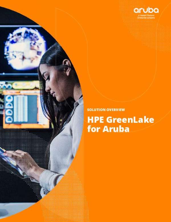 You are currently viewing HPE GreenLake for Aruba