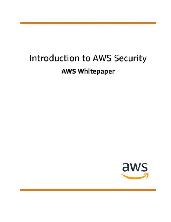 You are currently viewing Introduction to AWS Security