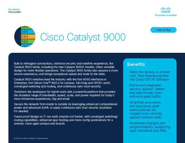 You are currently viewing Cisco Catalyst 9000