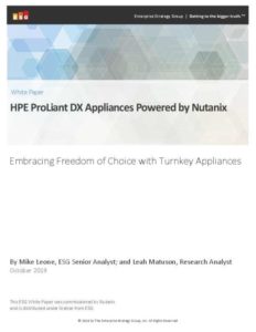 Read more about the article HPE ProLiant DX Appliances Powered by Nutanix