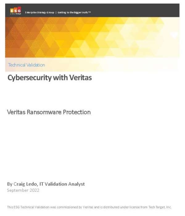 You are currently viewing Cybersecurity with Veritas