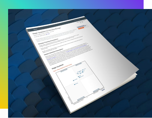 You are currently viewing Gartner 2023 Magic Quadrant Report for Primary Storage