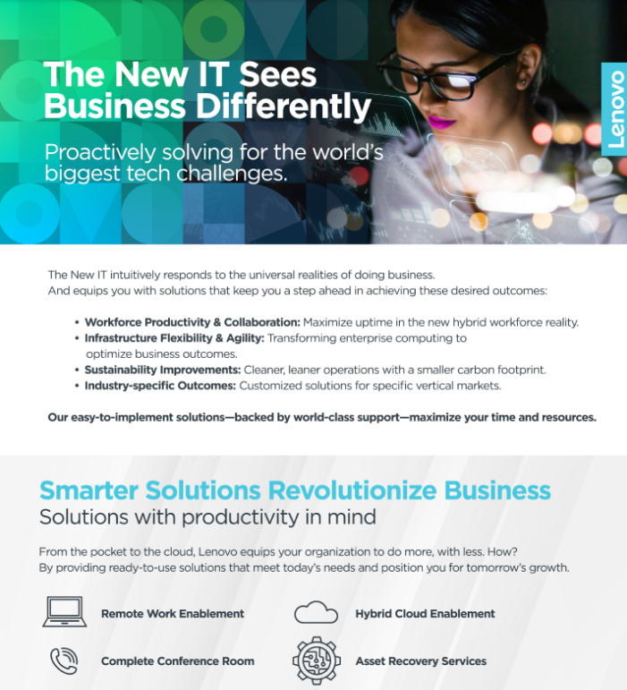You are currently viewing The New IT Sees Business Differently