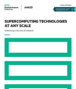 Read more about the article Supercomputing Technologies at any Scale