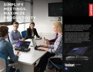 Read more about the article ThinkSmart Hub 500. Simplify Meetings. Maximize Productivity.