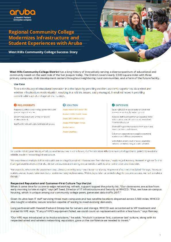 You are currently viewing West Hills Community College Case Study