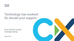 Read more about the article Cisco Solutions Support Coverage Catalog