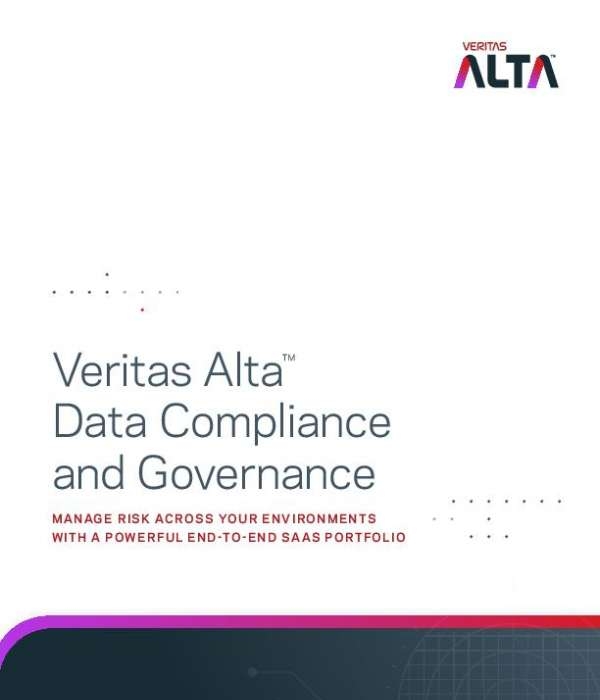 You are currently viewing Veritas Alta Data Compliance Portfolio
