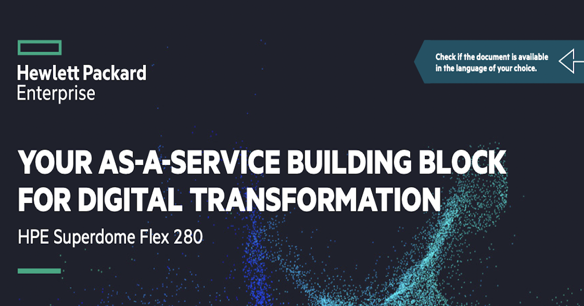 You are currently viewing Your As-a-Service Building Block for Digital Transformation