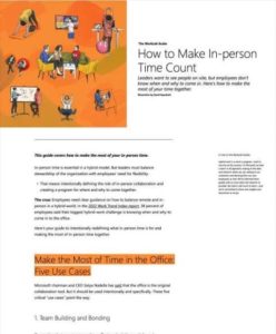 Read more about the article How to Make In-person Time Count