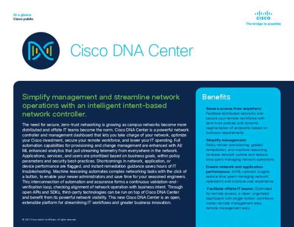 You are currently viewing Cisco DNA Center