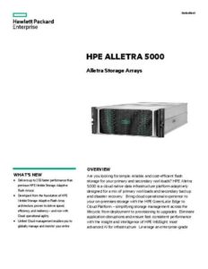 Read more about the article HPE 5000 Data Sheet