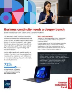 Read more about the article Business Continuity Needs a Deeper Bench