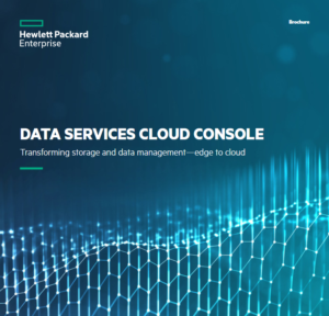 Read more about the article HPE Data Services Cloud Console