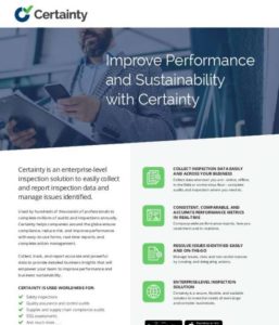 Read more about the article Improve performance and sustainability with Certainty