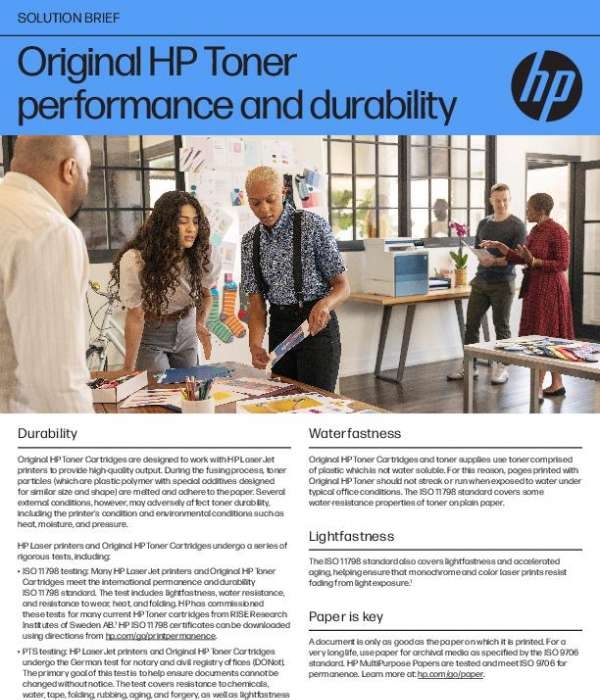 You are currently viewing Original HP Toner performance and durability