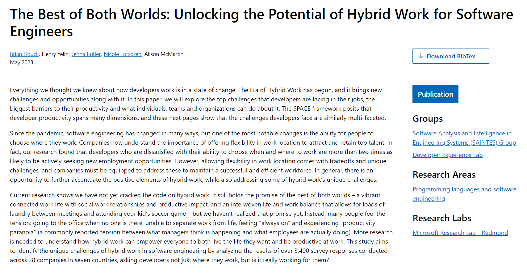 You are currently viewing The Best of Both Worlds: Unlocking the Potential of Hybrid Work for Software Engineers