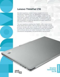 Read more about the article  Lenovo ThinkPad Z16