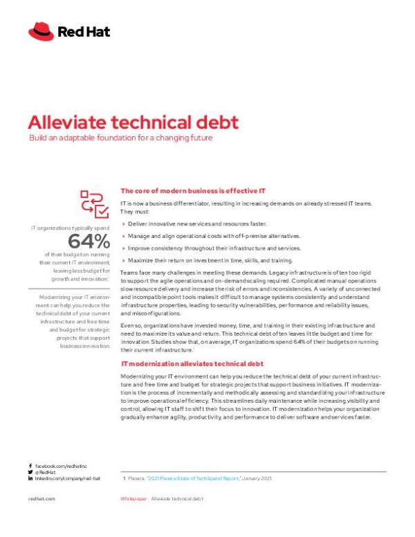 You are currently viewing Alleviate technical debt