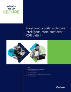 Read more about the article Gartner XDR Newsletter: Cisco Secure