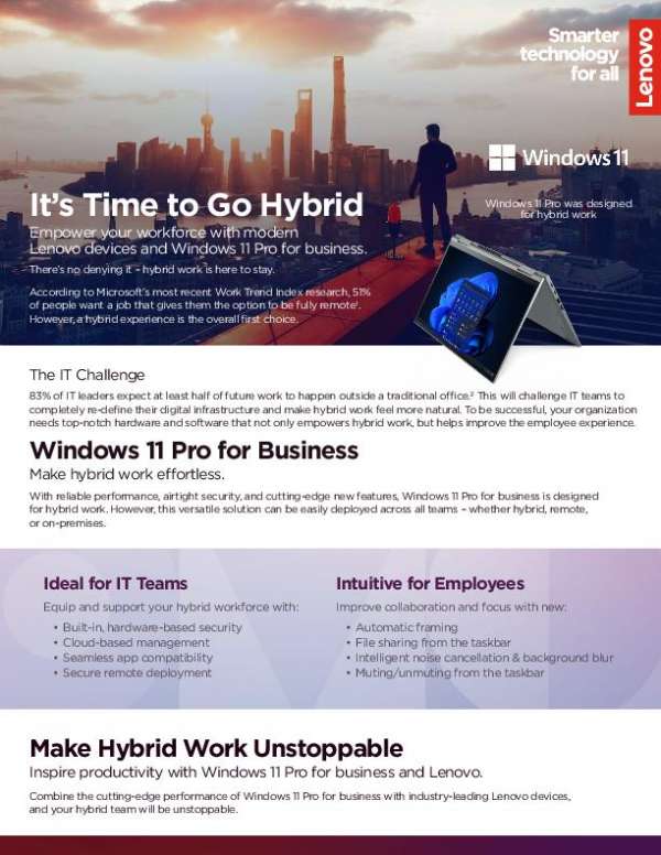 You are currently viewing It’s Time to Go Hybrid