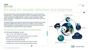 Read more about the article Cisco Secure at a Glance: It’s time for simpler detection and response