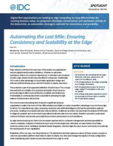 Read more about the article Automating the Last Mile: Ensuring Consistency and Scalability at the Edge