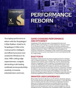 Read more about the article Snapdragon X Elite: Performance Reborn