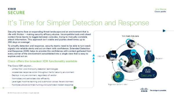 You are currently viewing Cisco Simple Detection and Response