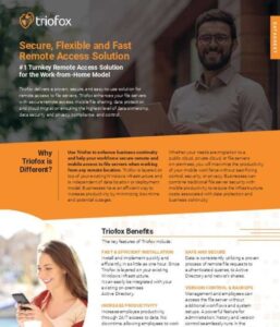 Read more about the article Secure, Flexible and Fast Remote Access Solution