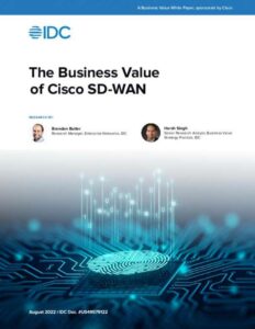Read more about the article IDC White Paper: The Business Value of SD-WAN