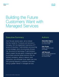 Read more about the article Building the Future Customers Want with Managed Services