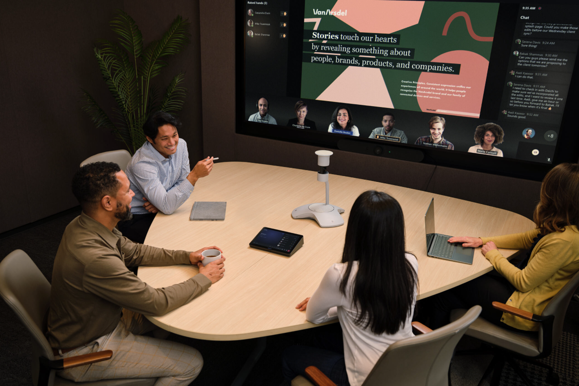 You are currently viewing Get more out of hybrid meetings with Teams Rooms and Copilot