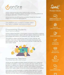 Read more about the article OnFire Learning Brochure 2024