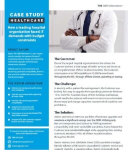 Read more about the article Axiom Case Study: Healthcare
