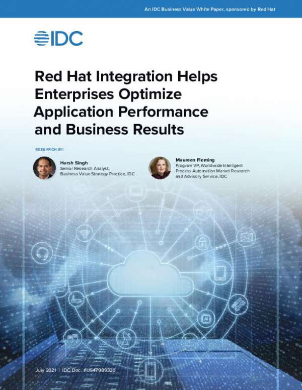 You are currently viewing Red Hat Integration helps enterprises optimize application performance and business results